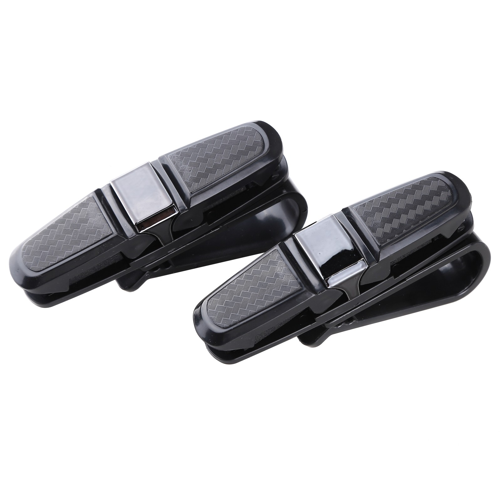 2PCS Glasses Holder for Car Sun Visor Sunglasses Holder Clip Hanger Eyeglasses