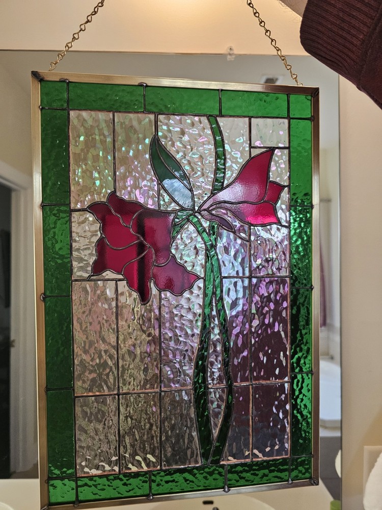 Stained Glass Window Panel Suncatcher