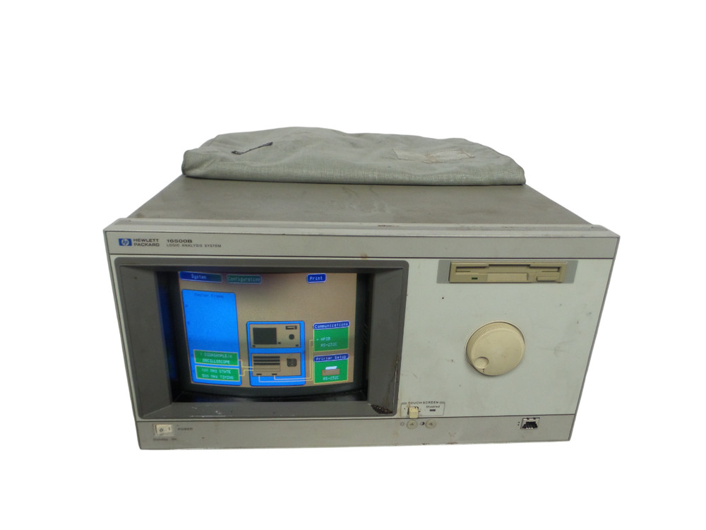 HP HEWLETT PACKARD 16500B LOGIC ANALYSIS SYSTEM