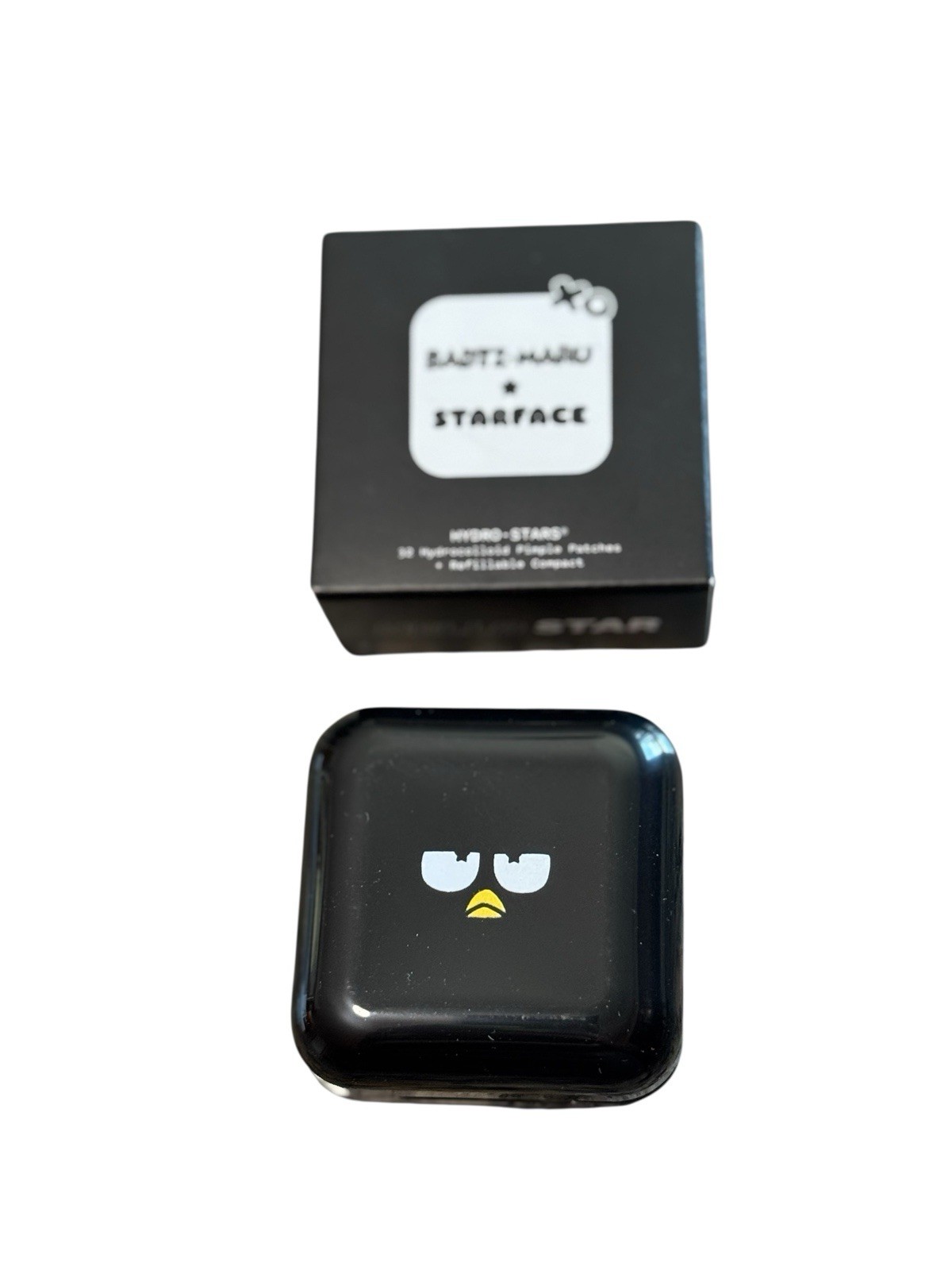 Badtz-Maru Starface Hydro-Stars 32 Pimple Patches&Refillable Compact Exp-5/26