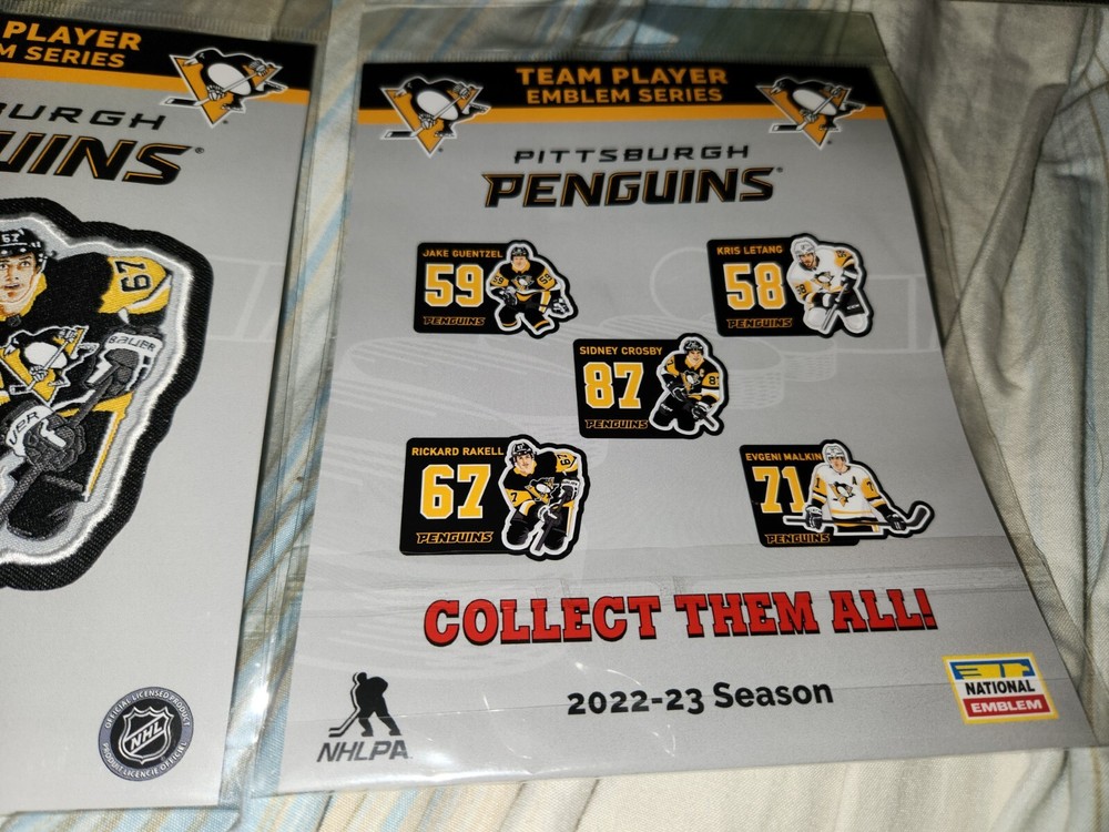 RICKARD RAKELL #67 PITTSBURGH PENGUINS PLAYER PATCH New