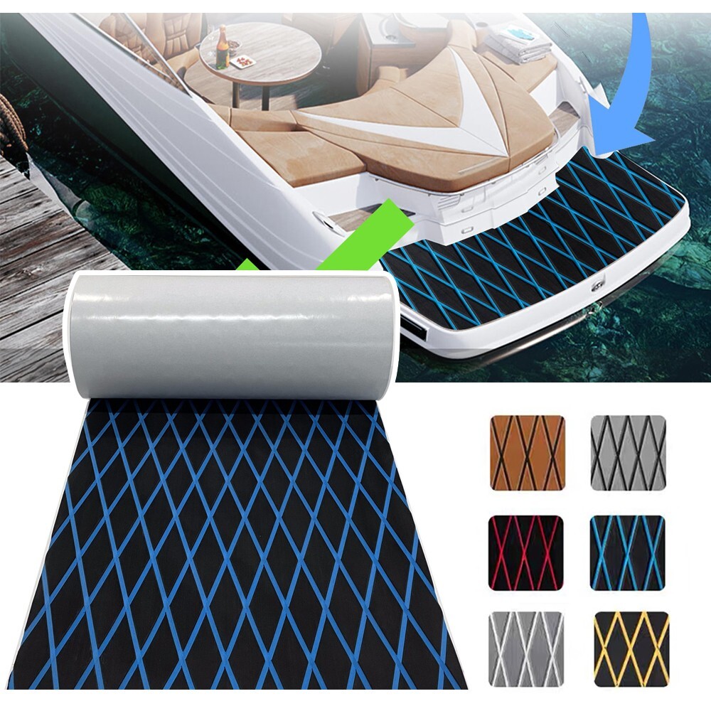 Diamond Type EVA Foam Boat Decking Sheet Mat Marine Flooring Yacht Non-Slip Pad