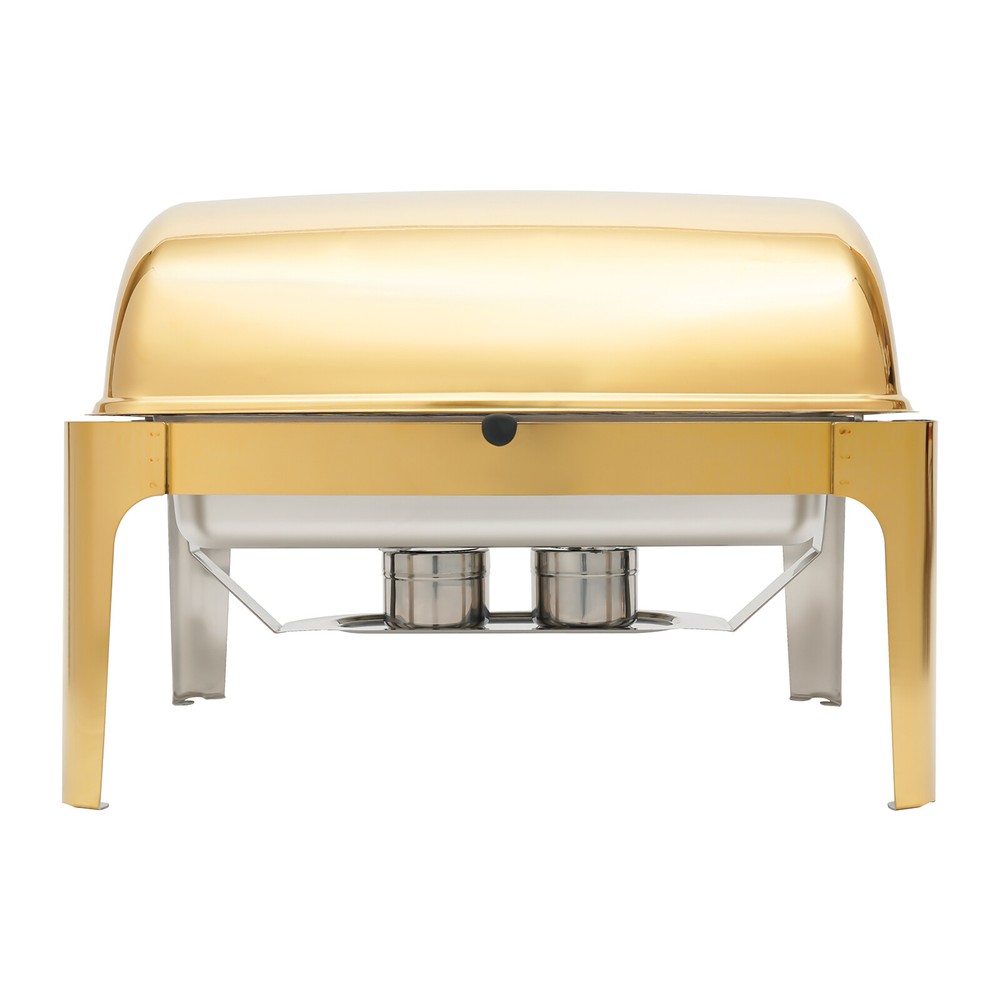 9L Buffet Server BBQ Chafing Dishes Rectangular Stainless Warming Trays Kitchen
