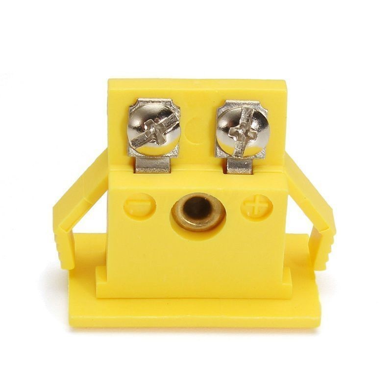 1 Set K-Type Thermocouple Miniature Socket & Panel Mount Alloy/Plug Connector