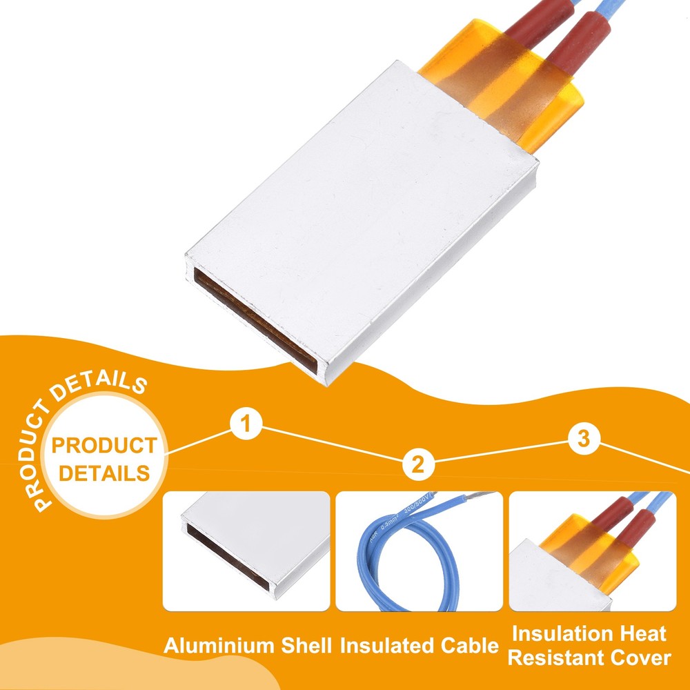 PTC Heating Element, 24V 3W-75W 110C PTC Heating Plate
