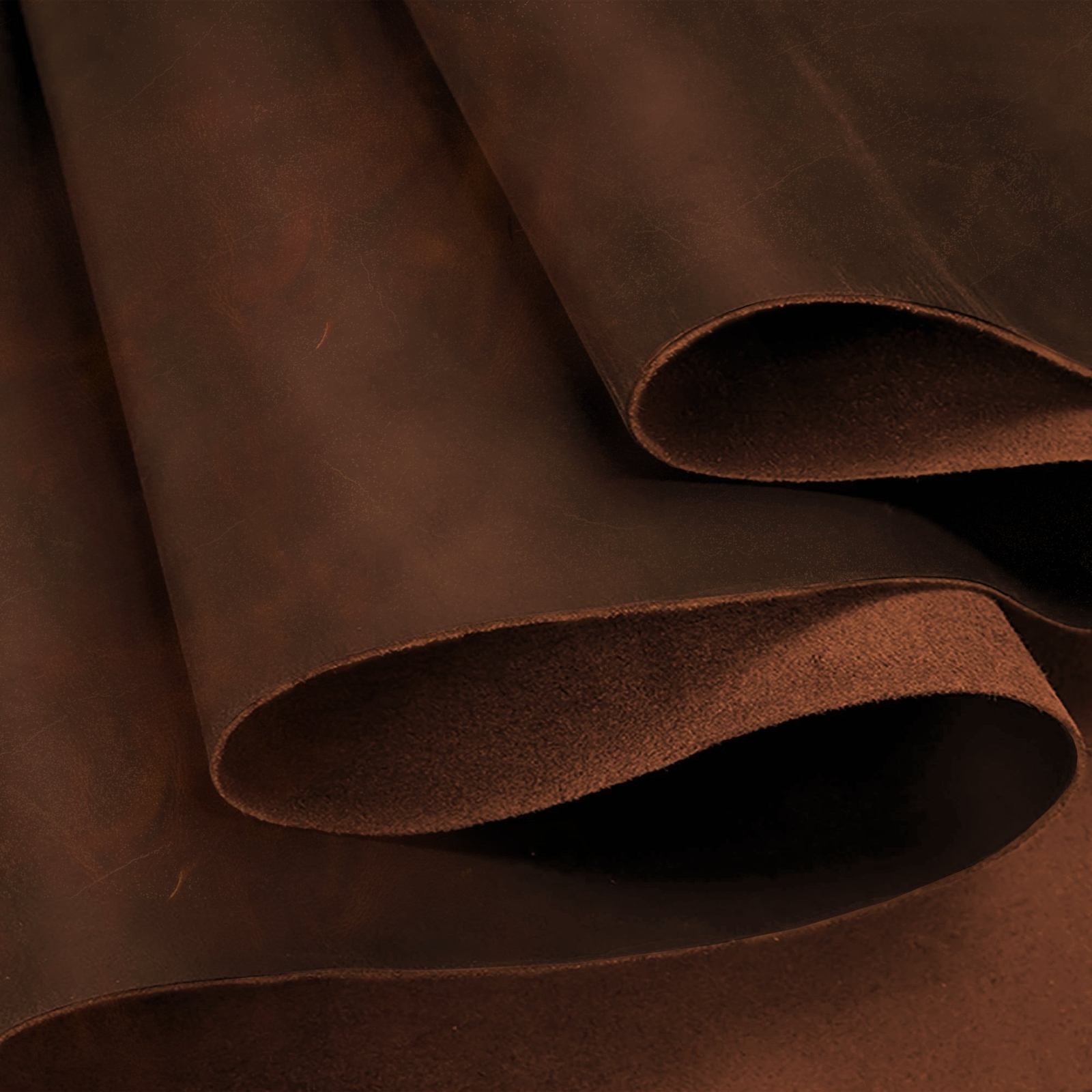 ELW 9-10 oz (3.6-4mm) Heavy Weight Oil Tanned Cowhide Full Grain Leather