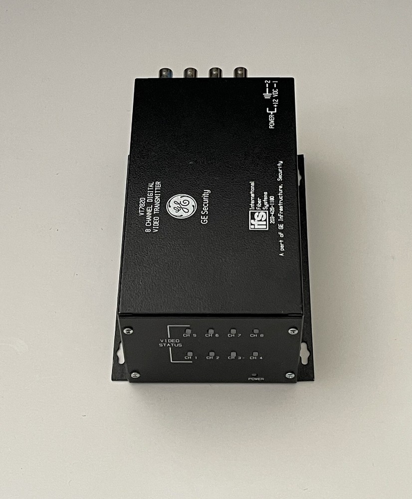 GE SECURITY VT7820 8 CHANNEL DIGITAL VIDEO TRANSMITTER