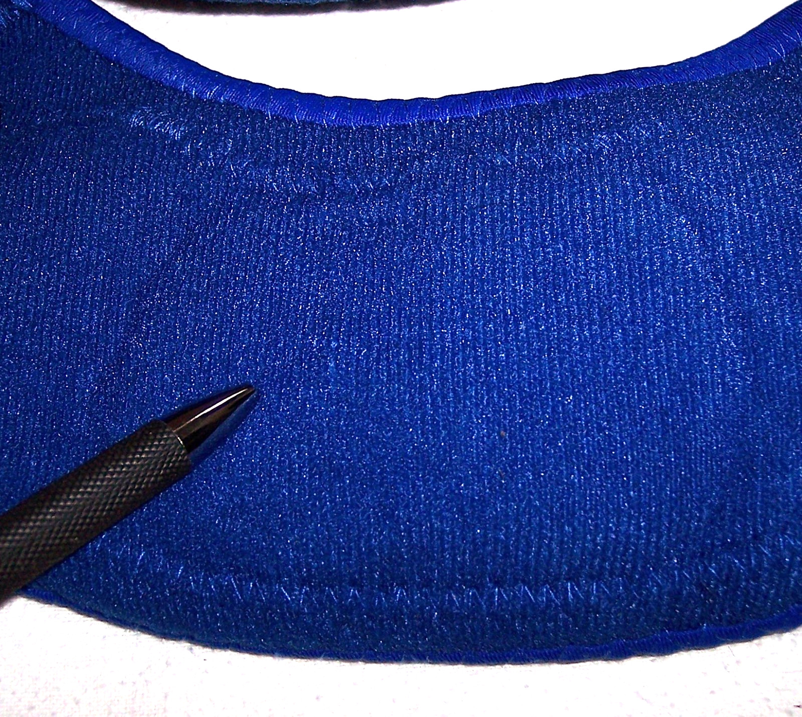 HILASON Bell Boots Pair M Horse No Turn Vented Protect Hook Loop Quick Wrap Blue