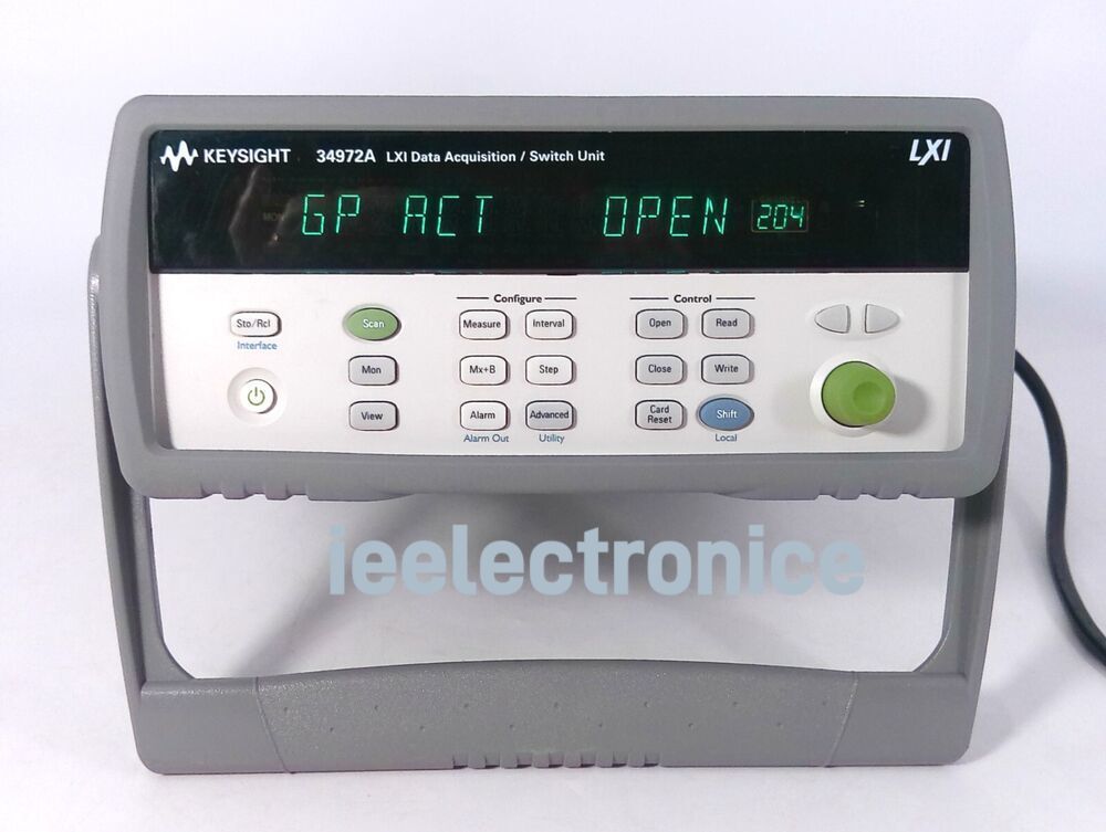 Agilent/Keysight 34970A Data Acquisition Logger Switch Unit (No Module)