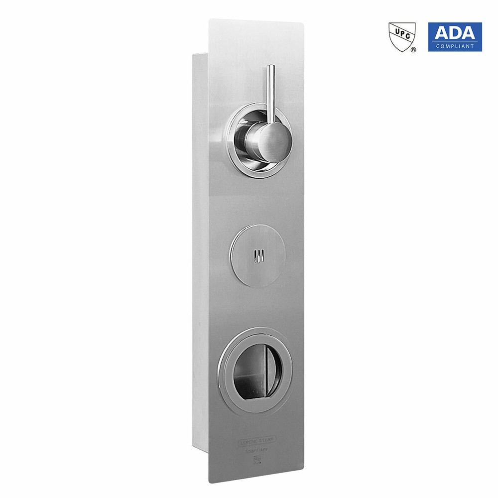 Serene Steam Shower Solar Flare Revive ADA No Generator Required!