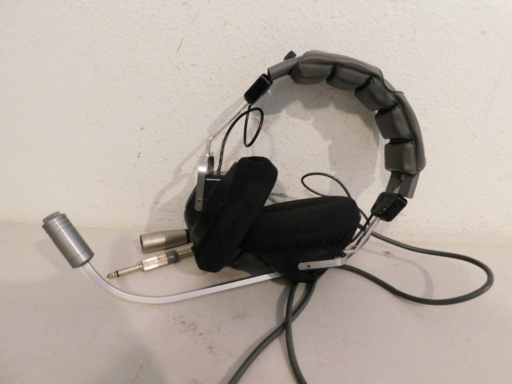 Telex CS-91 Professional Headset - Untested - Read Full Description
