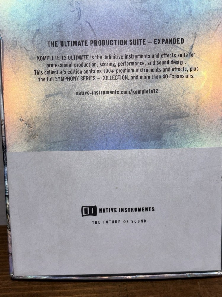 Native Instruments Komplete 12 Ultimate Complete UPGRADE ONLY For 8-12