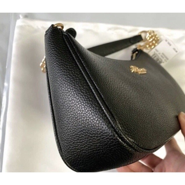 COACH Teri Shoulder Bag/Crossbody Canvas Black CA209 Outlet Free Shipping A++NEW