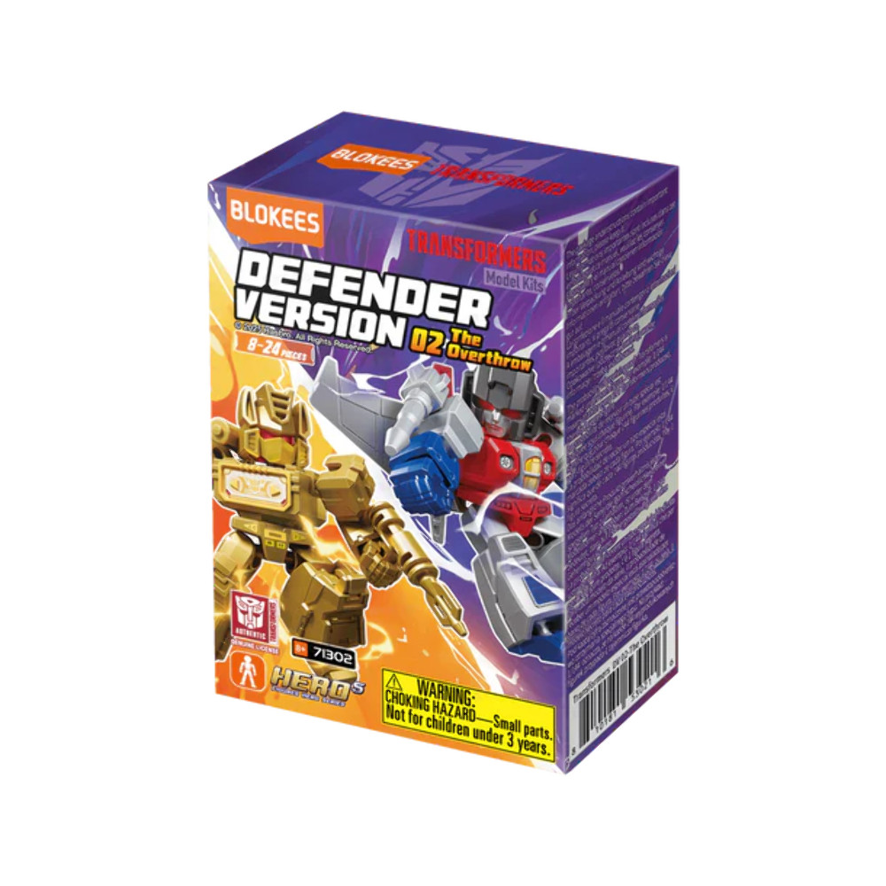 Blokees Transformers Defender Version 02 The Overthrow