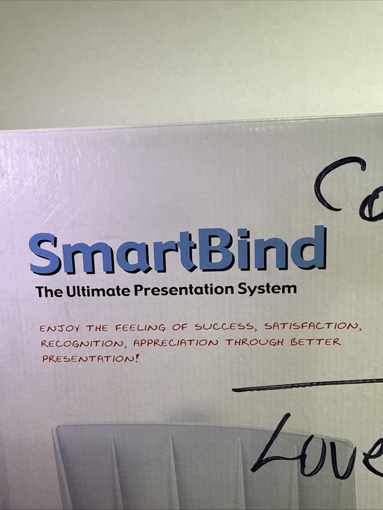 Unimate Smartbind Manual Comb Binding Machine NEW Ultimate Presentation System