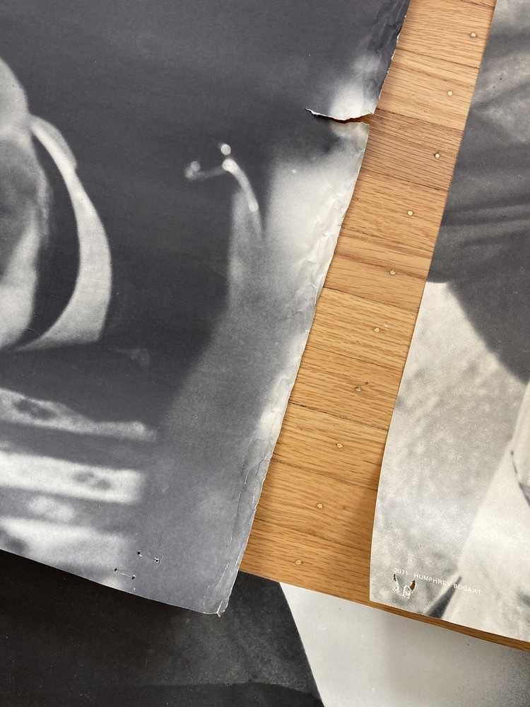 3 vintage Humphrey Bogart Personality Poster New York City Hippie Head Shop