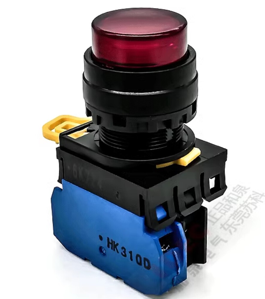 1pcs IDEC push button switch with light YW1L-A2E10QM3R