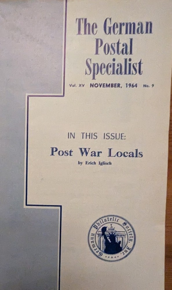 7 Vintage Issues 1964 German Post Specialist Newsletters POW Camps Himmler Stamp