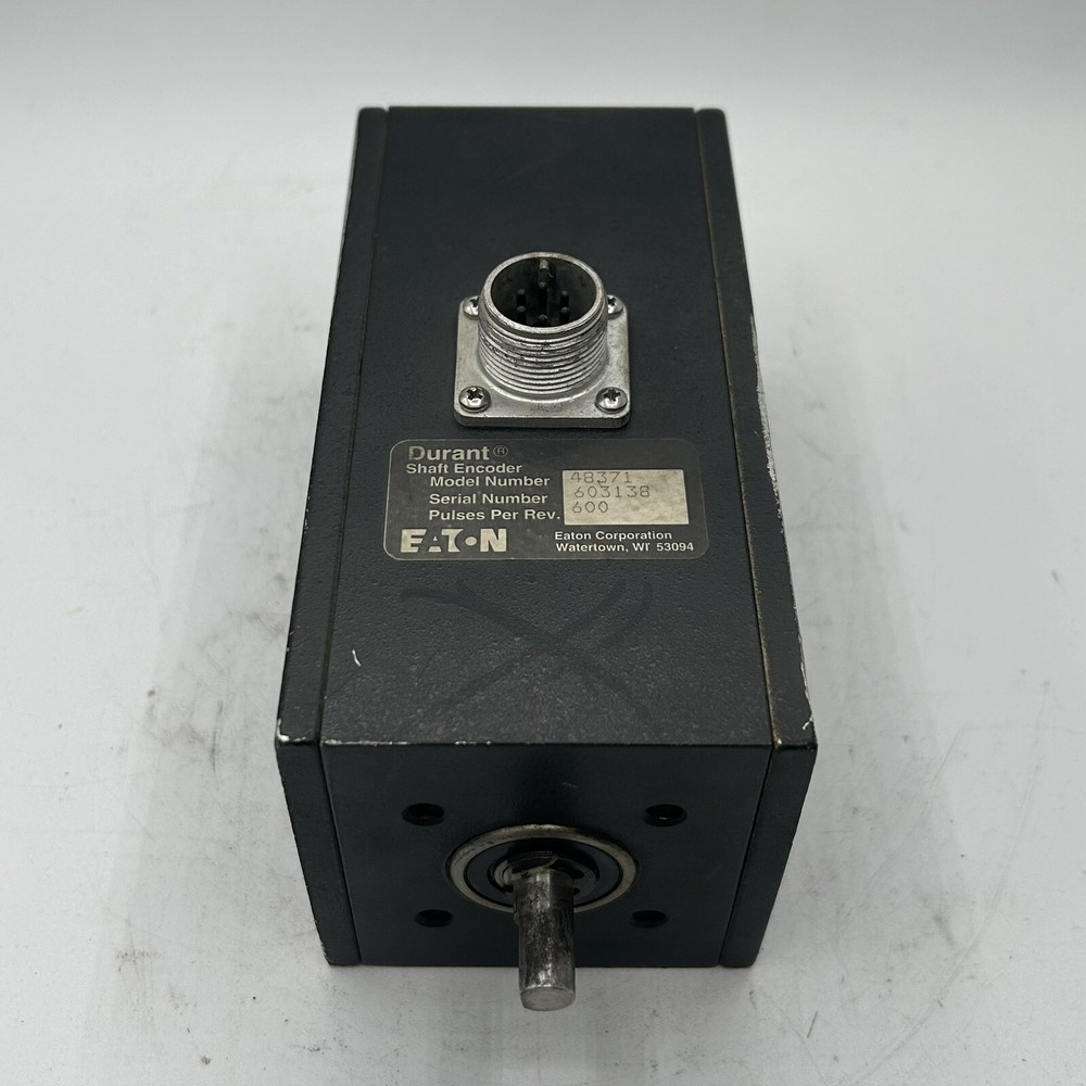 Eaton-Durant 48371 Shaft Encoder, Single Channel, 600 PPR
