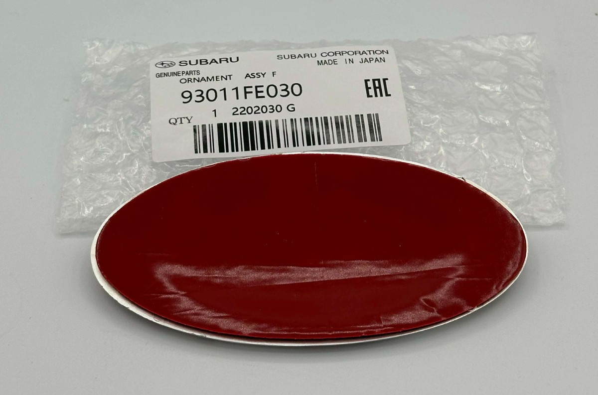 OEM Pink "i" Front Grille Badge For Subaru Impreza 00-05 WRX STi 93011FE030