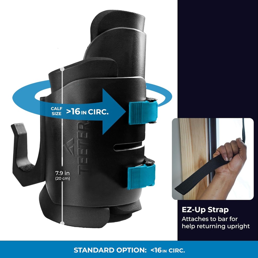 Teeter Ez-Up Gravity Boots for Inversion Decompression Stretching, Back Pain Rel