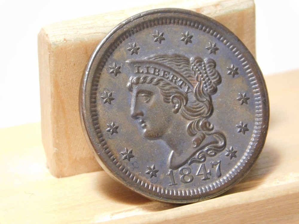 1847 U.S. large cent