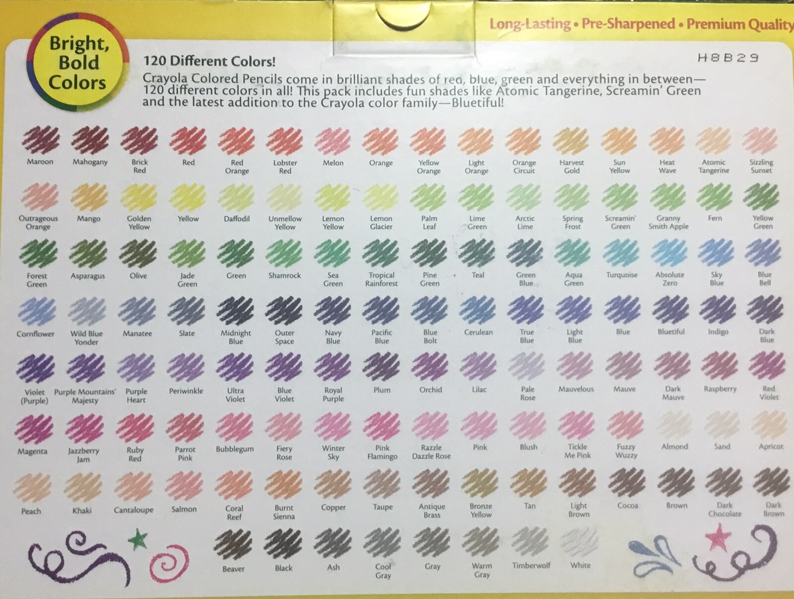 (20) Crayola Colored Pencils (yellow) BULK