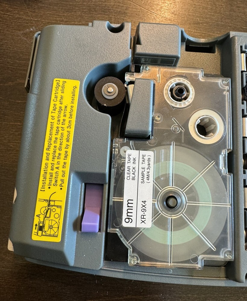 Casio KL-60 Label it! EZ-Label Printer Plus Label Maker With Labels Tested