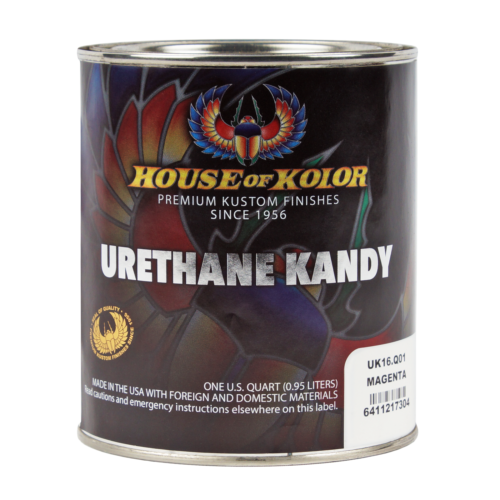 House of Kolor UK16 Magenta Kosmic Kolor Urethane Kandy Auto Paint (Quart)