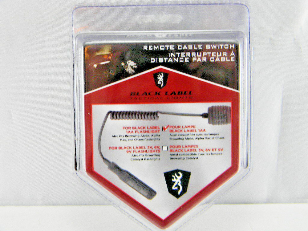 Browning Remote Cable Switch For Black Label Flashlights 1AA