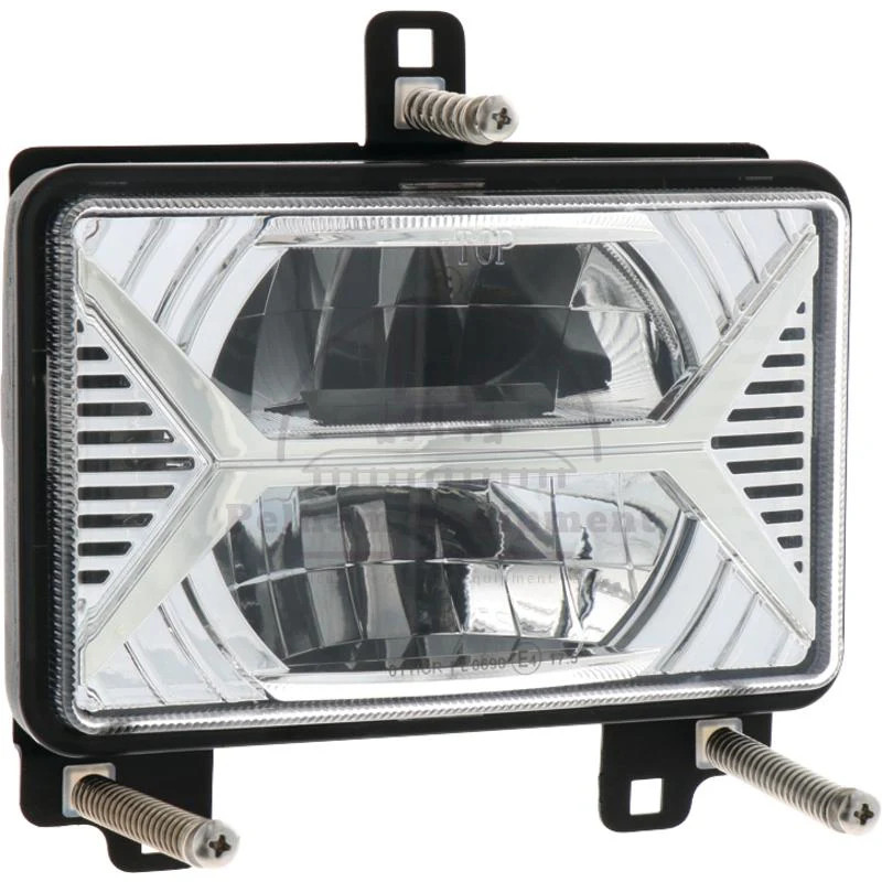 LED Headlight 46015 45960 Rectangular 167x107x78mm H4 Connector