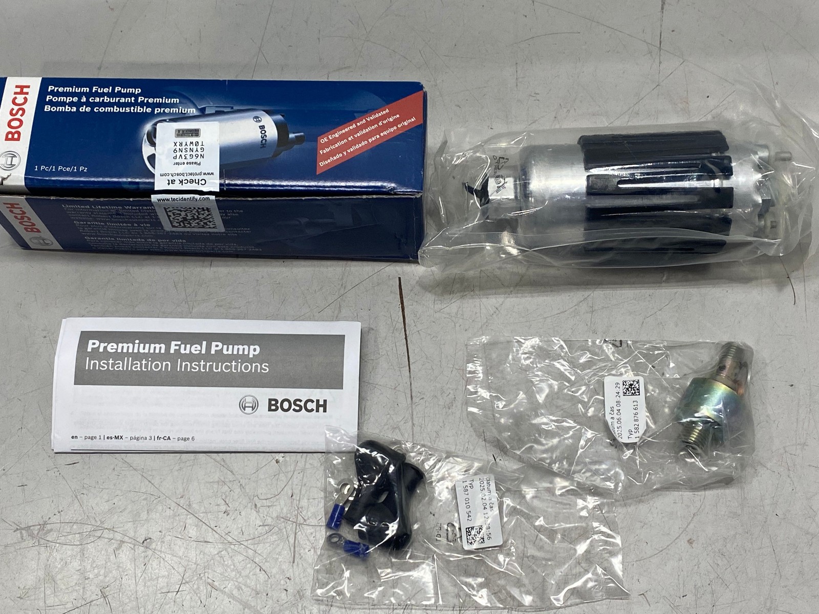 Bosch High Output Fuel Pump For Porsche 0580464200
