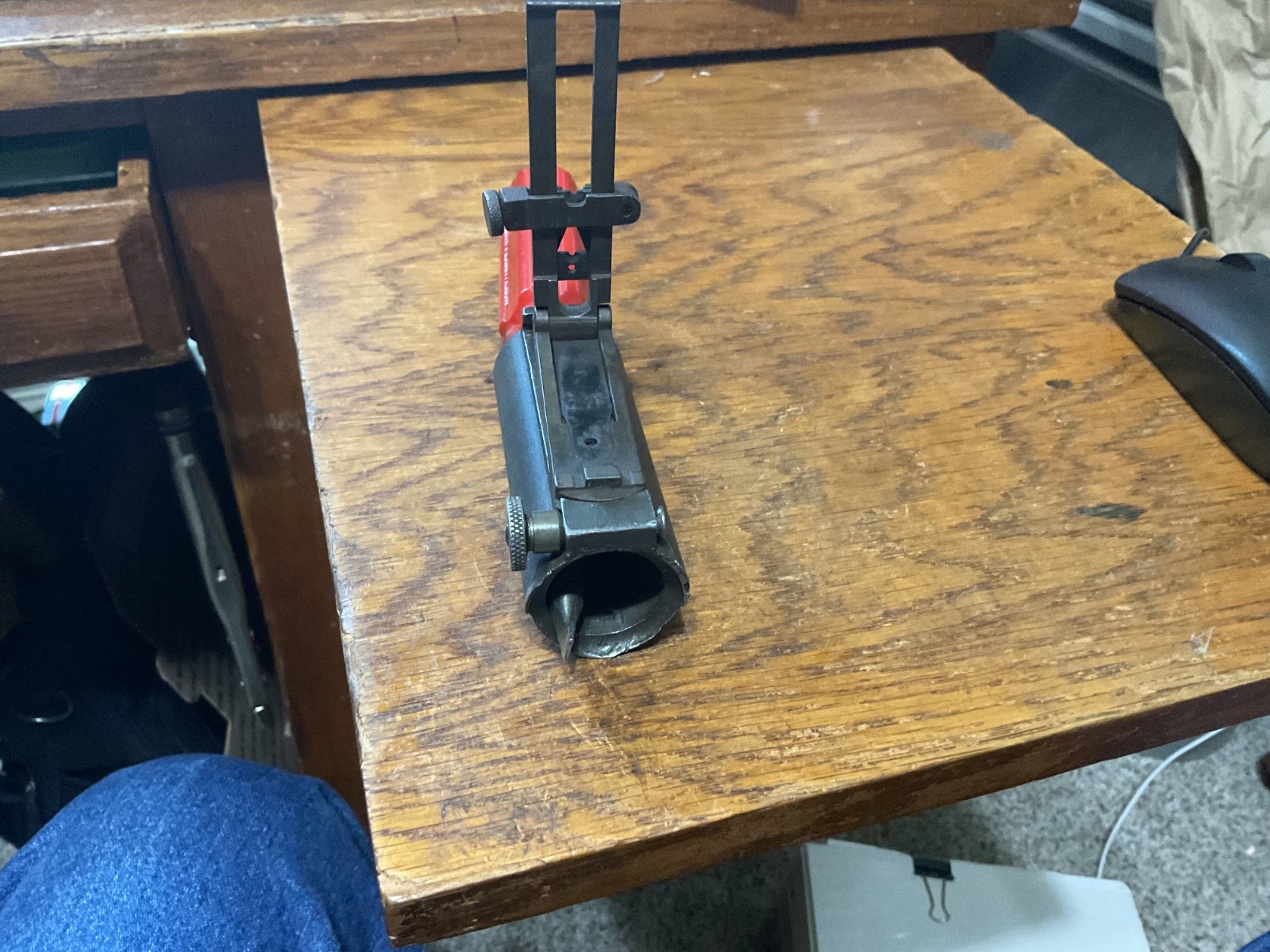 Springfield 1903 rear sight sleeve with functional sight