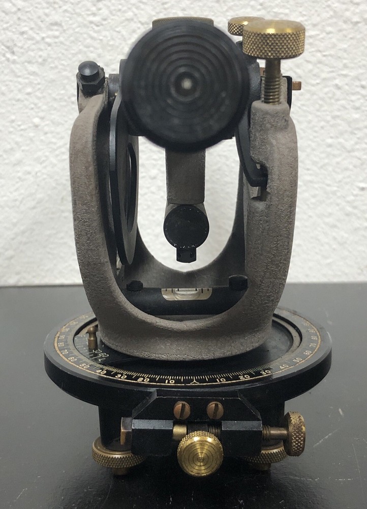 Vintage Berger Engineering Instruments Surveying Transit Scope 200A Original Box