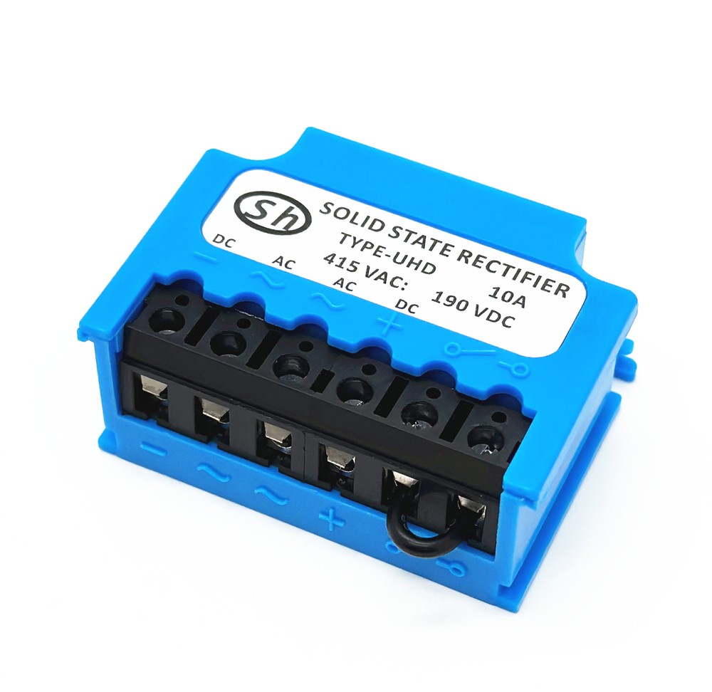 TYPE-UHD 10A 415VAC 190VDC SOLID STATE RECTIFIER Motor Brake Rectifier