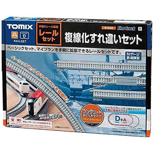 TOMIX N gauge rail set double track passing set Dpattern
