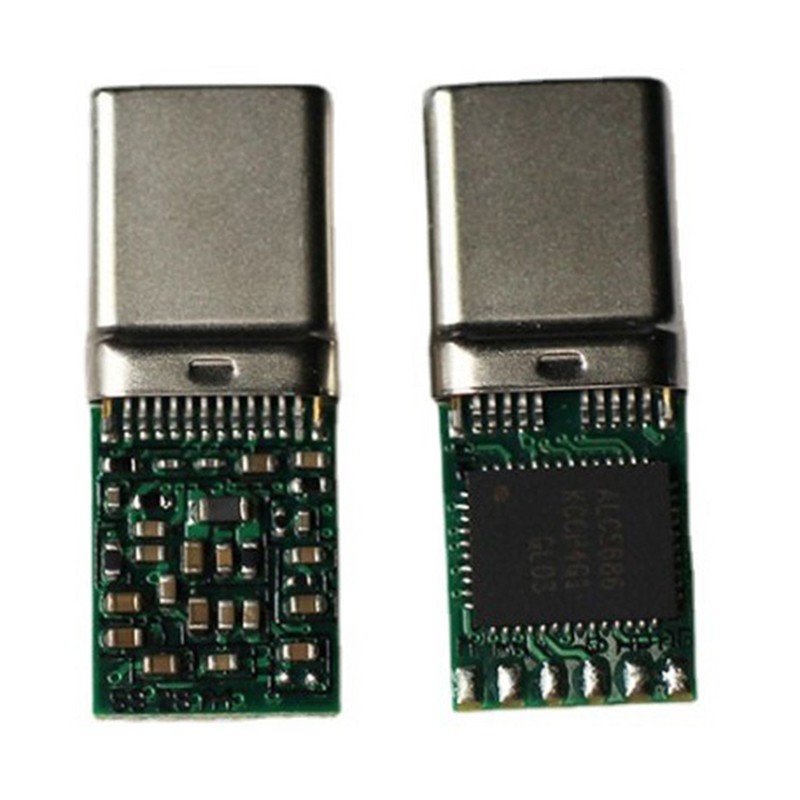 ALC5686 Chip Type-C Digital Audio Headphone Plug DAC Decoding Connector Adapter