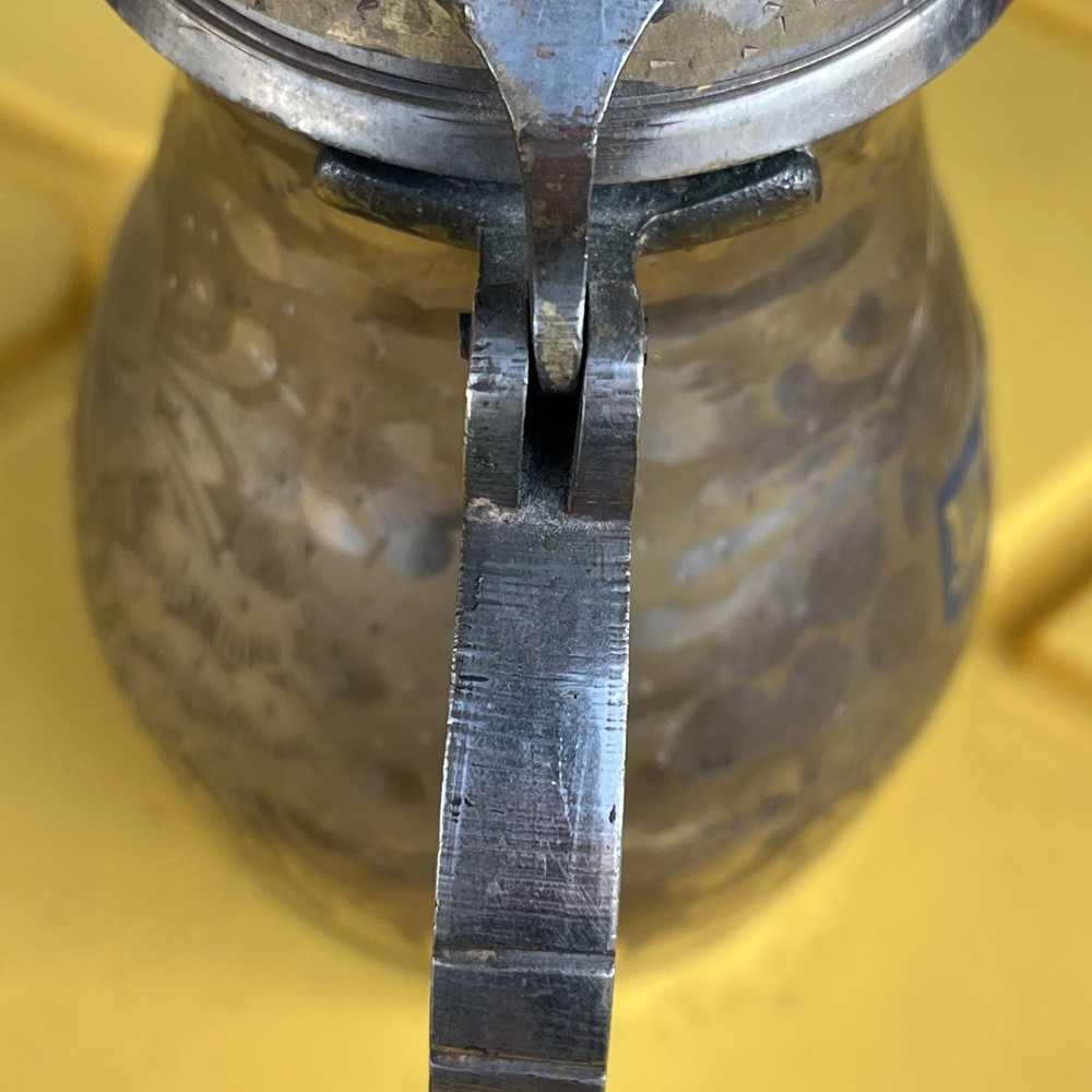 Middle Eastern Dallah Coffee Pot W/ Arabic Script Paper “ Original One”