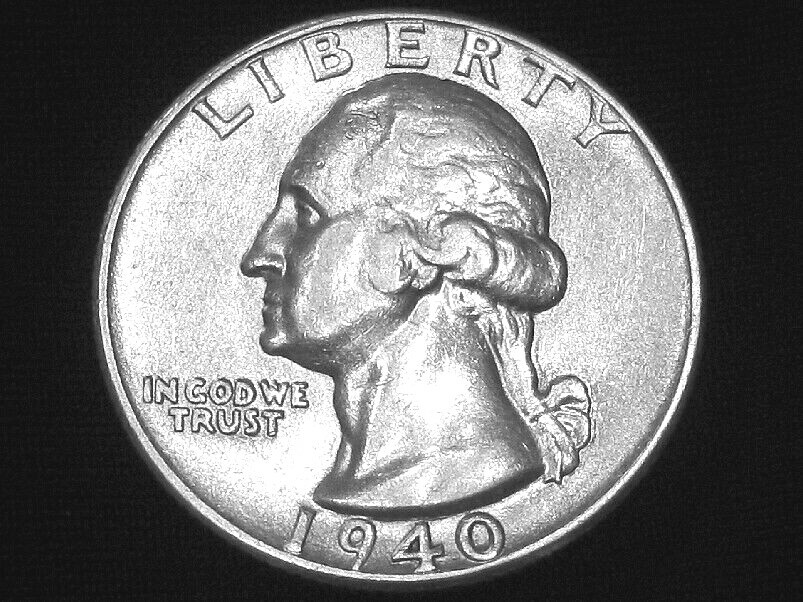 1940 Washington Quarter --- Almost Uncirculated