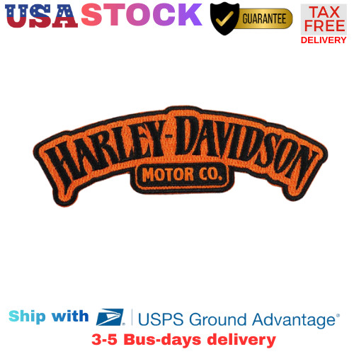 Harley-Davidson 6" Harley Haunted Embroidered Patch