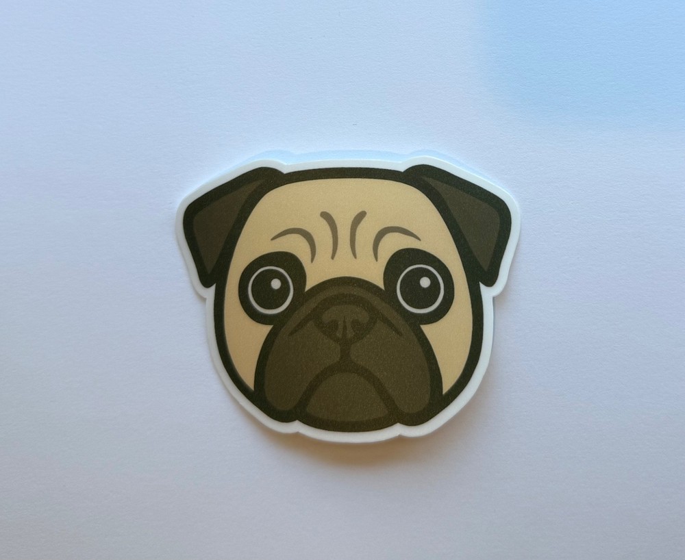 Pug Dog Sticker