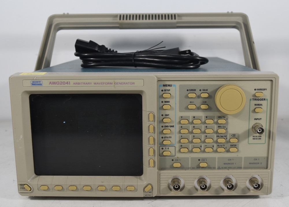Tektronix Sony AWG2041 Arbitrary Waveform Generator Read Description