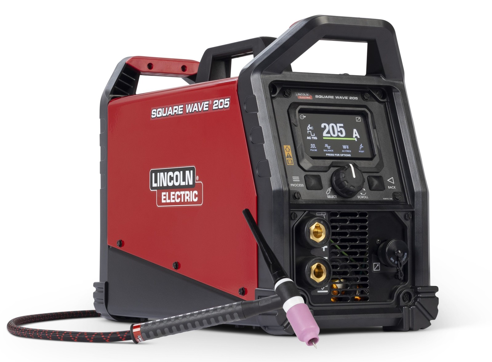 Lincoln Square Wave TIG 205 AC/DC TIG & Stick Welder K5613-1