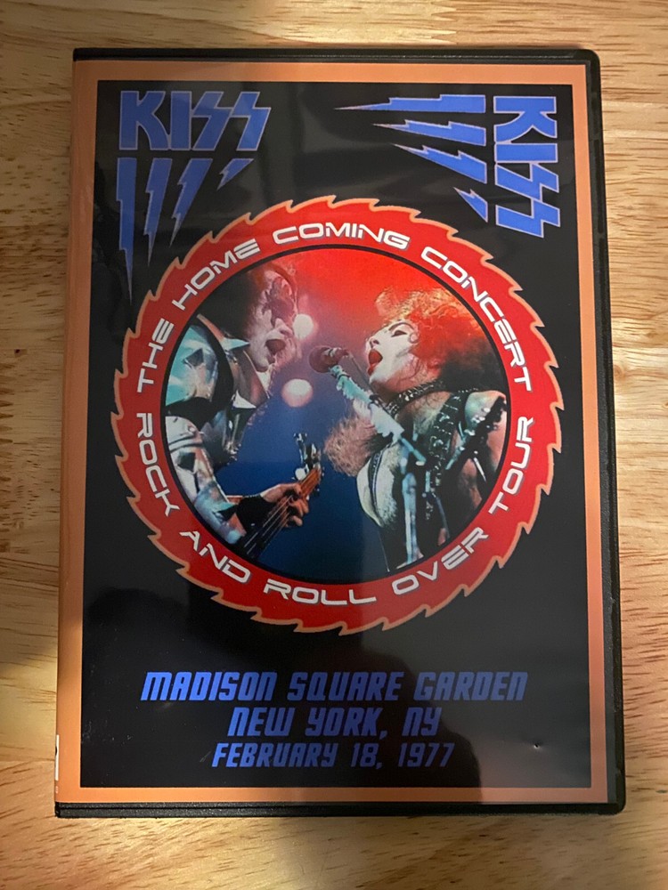 KISS - Live at MSG 1977 DVD Gene Simmons Paul Stanley Ace Frehley Peter Criss