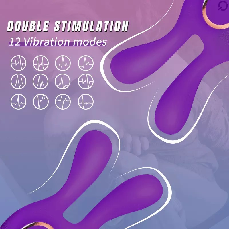 Powerful Multi-Speed "Bunny" Vibrating Massager USB Rechargeable