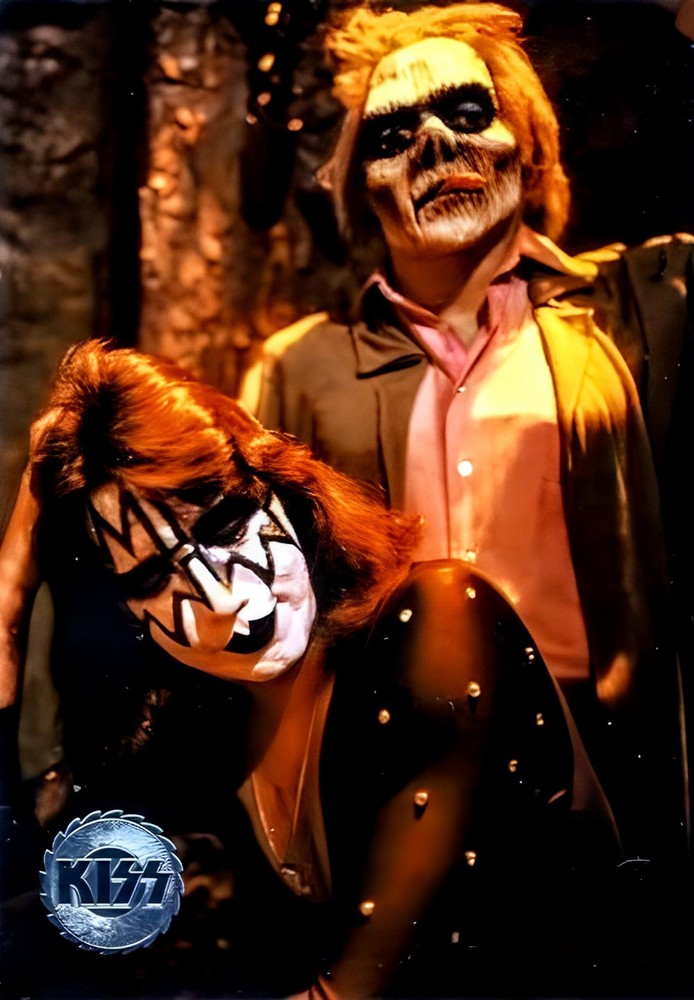 11x17 Kiss Poster Ace Frehley Meets the Phantom of the Park Photography Outtake