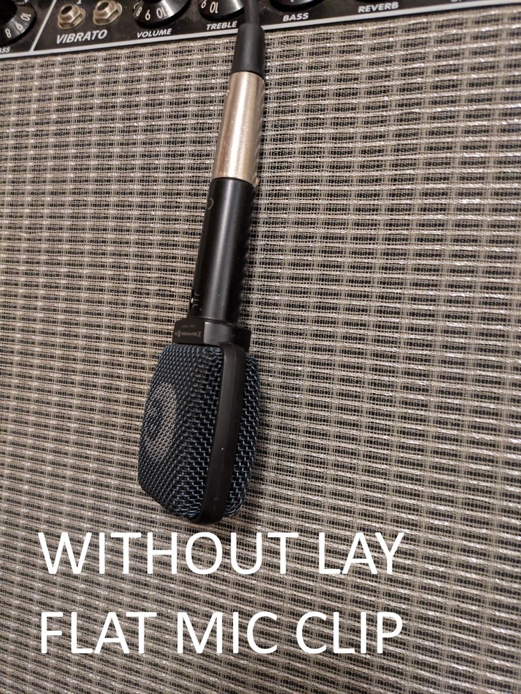 Lay Flat Microphone Clip for Sennheiser e609 / e906 Microphone
