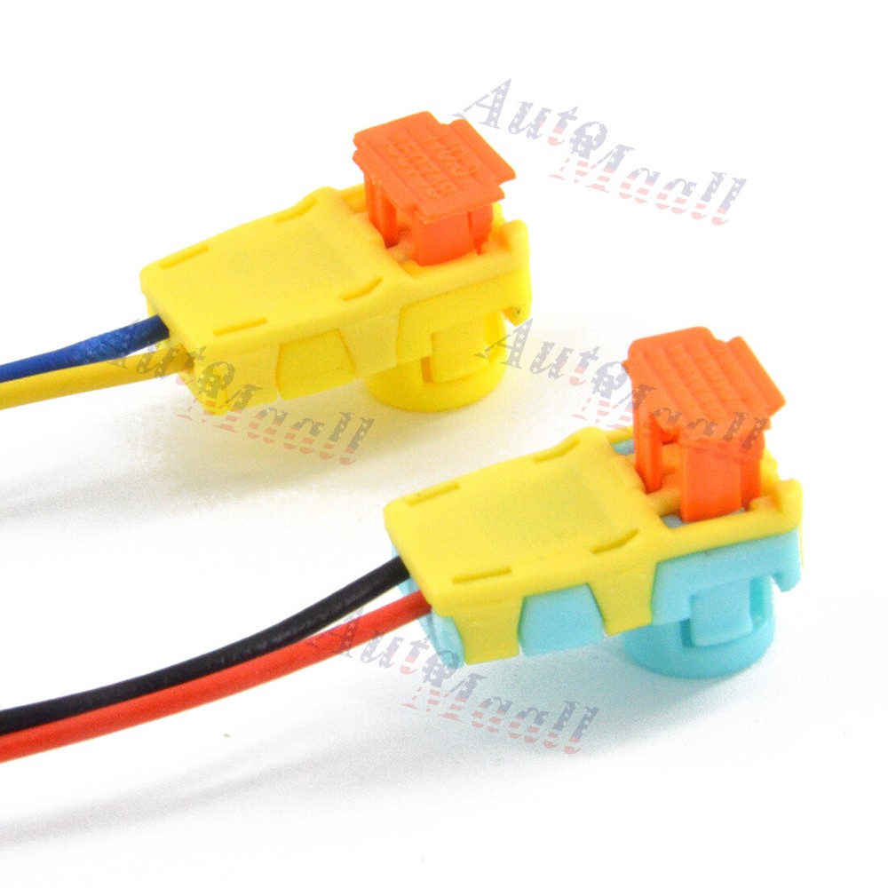 2pc Driver AB Clock spring Plug Connector for 2014 2015 Ford Transit Connect