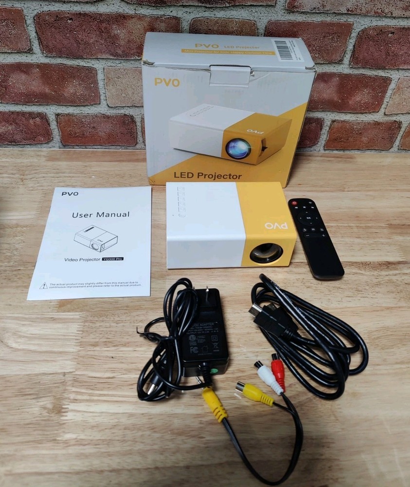 PVO YG300 Pro Mini LED Projector