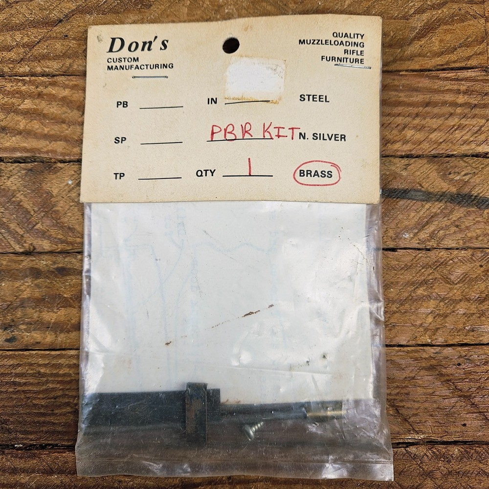 Vtg Push Button Release For Patchbox Kit Flintlock Muzzleloader Builder Parts